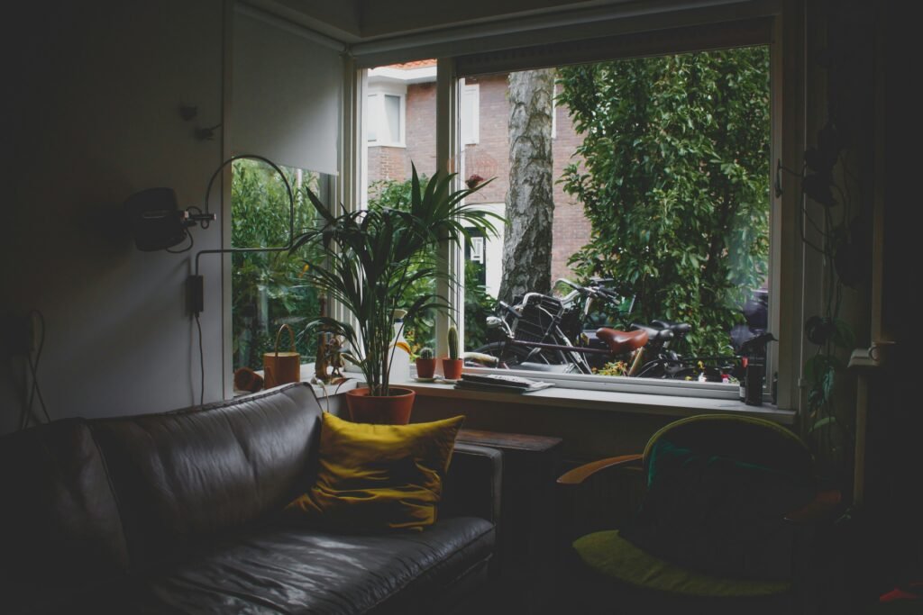 Living room decorated with personal style
